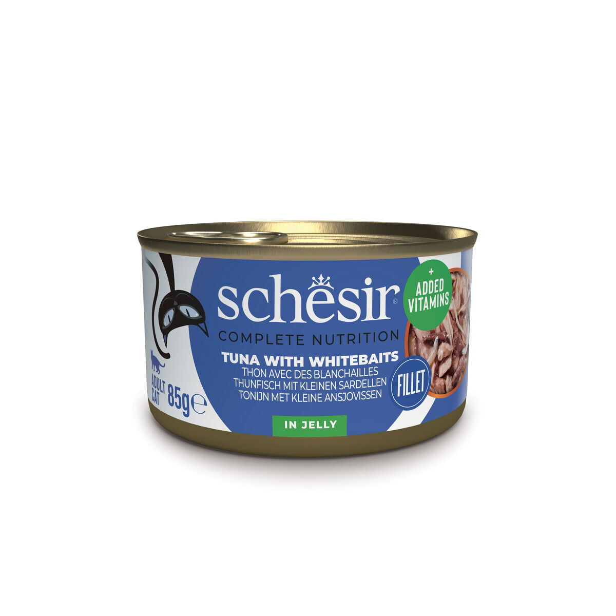 Schesir Jelly Tuna & Whitebait 85 g