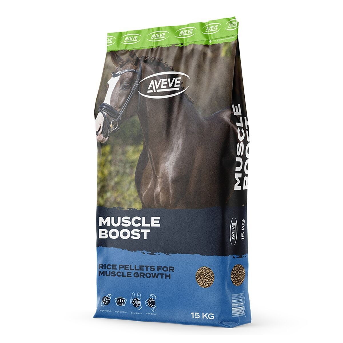 Aveve Muscle Boost 15 kg | Övriga djur - Häst - Hästfoder | DogStyle