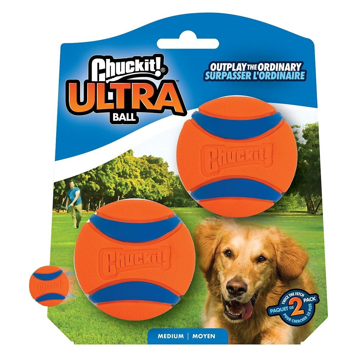 Chuckit Ultra Flytande Hundbollar 2-pack