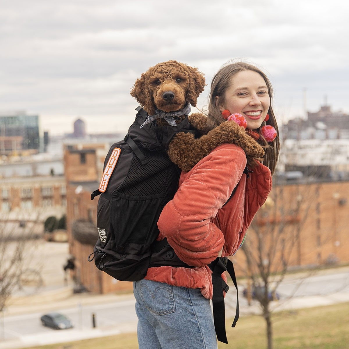 K9 Sport Air 2 Ryggsäck till Hund Svart