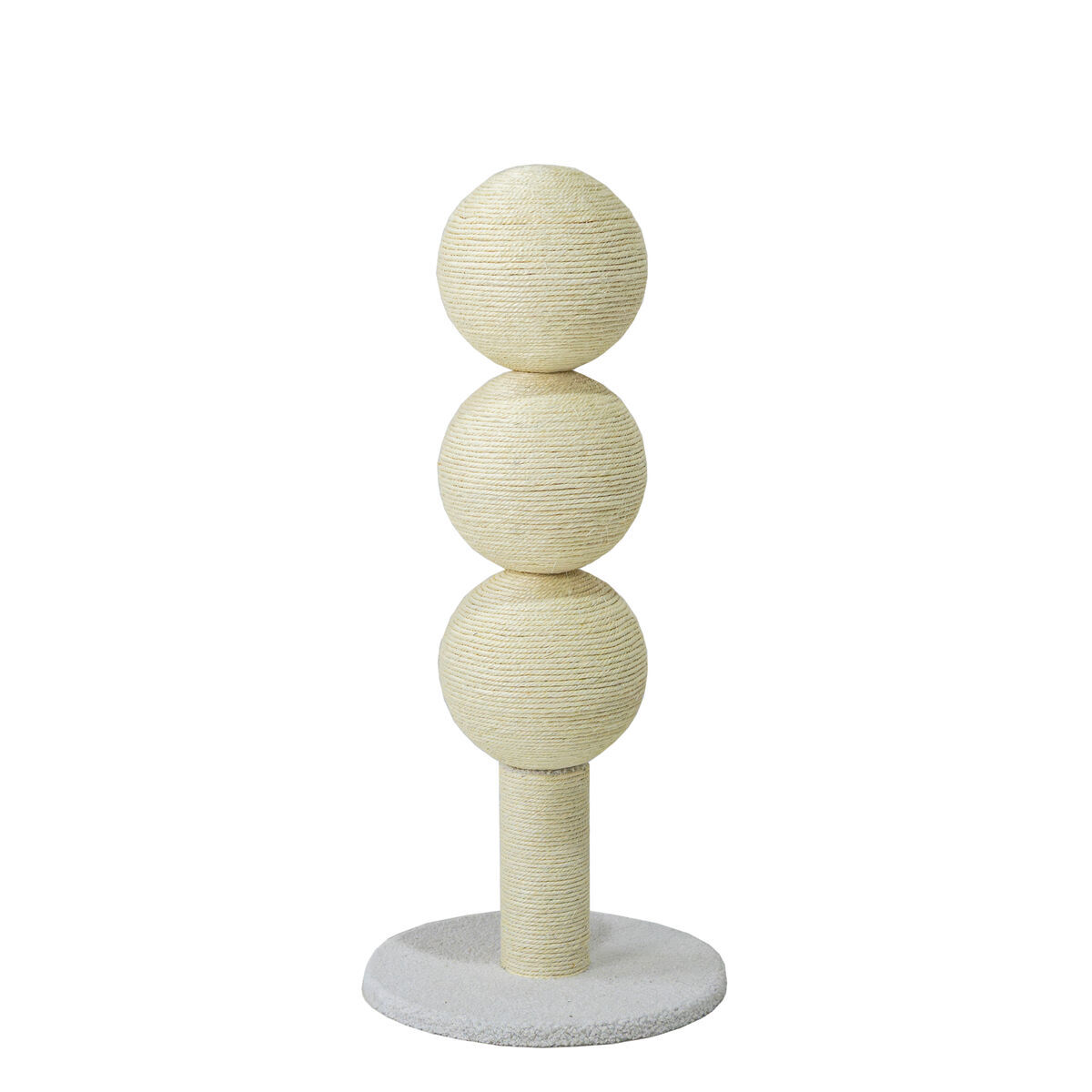 Little&Bigger Dreamy Klöspelare med Bollar Vit 80 cm