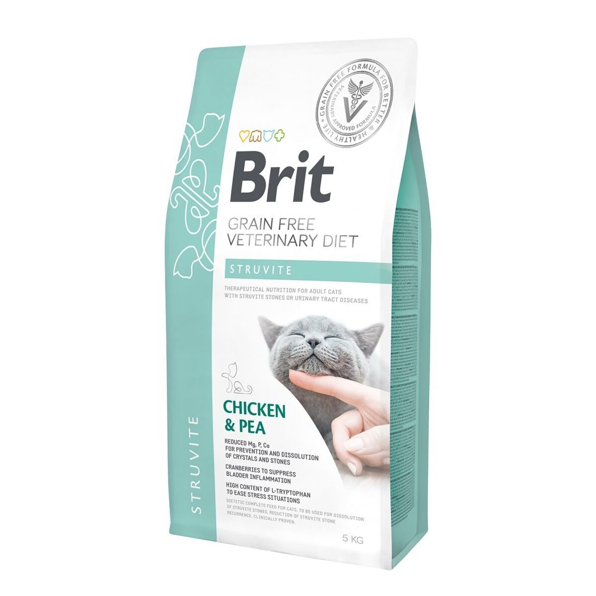 Brit Veterinary Diet Cat Struvite Grain Free | Veterinärfoder - Veterinärfoder till katt - Veterinärfoder för urinvägsproblem hos katt | DogStyle