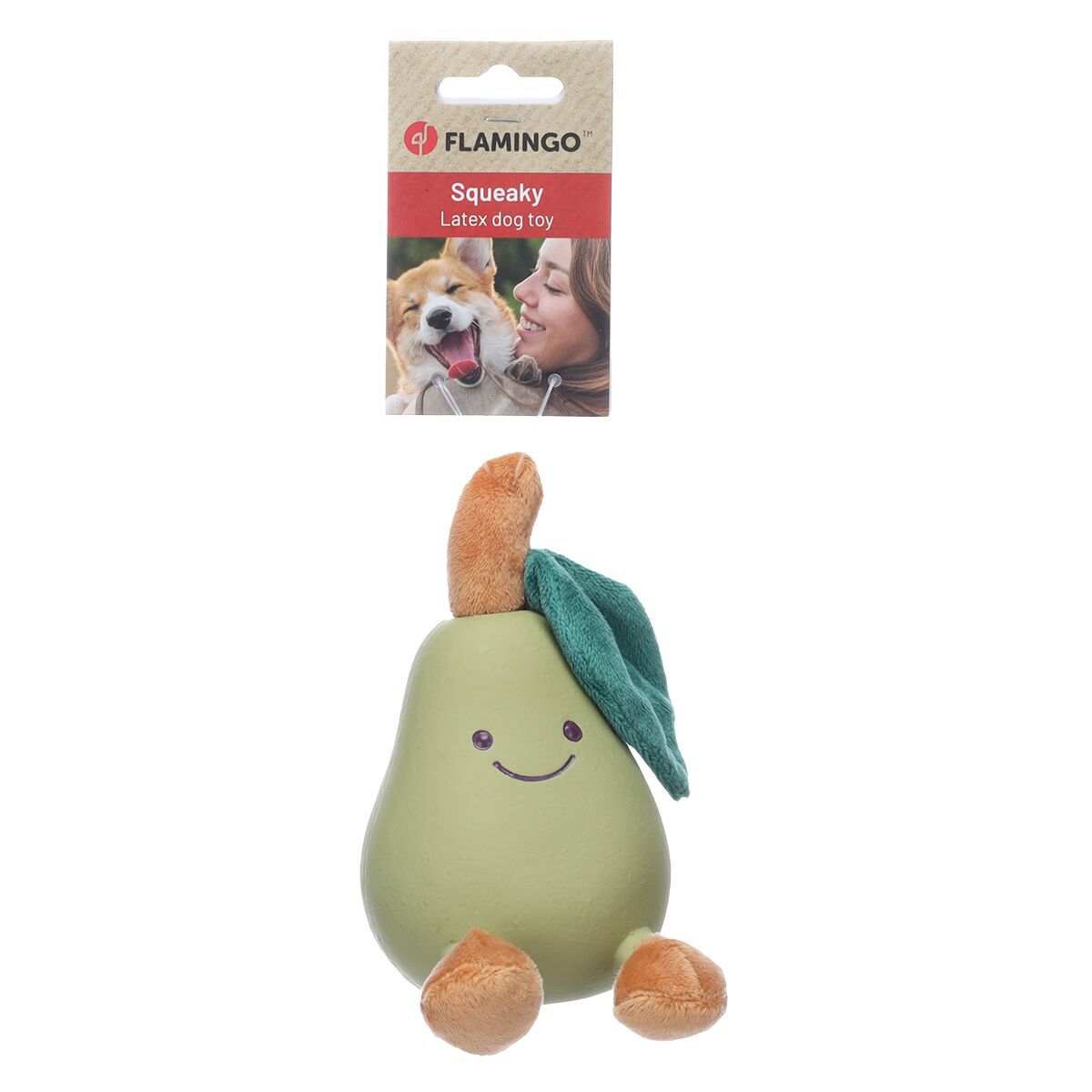 Flamingo Pear Dog toy