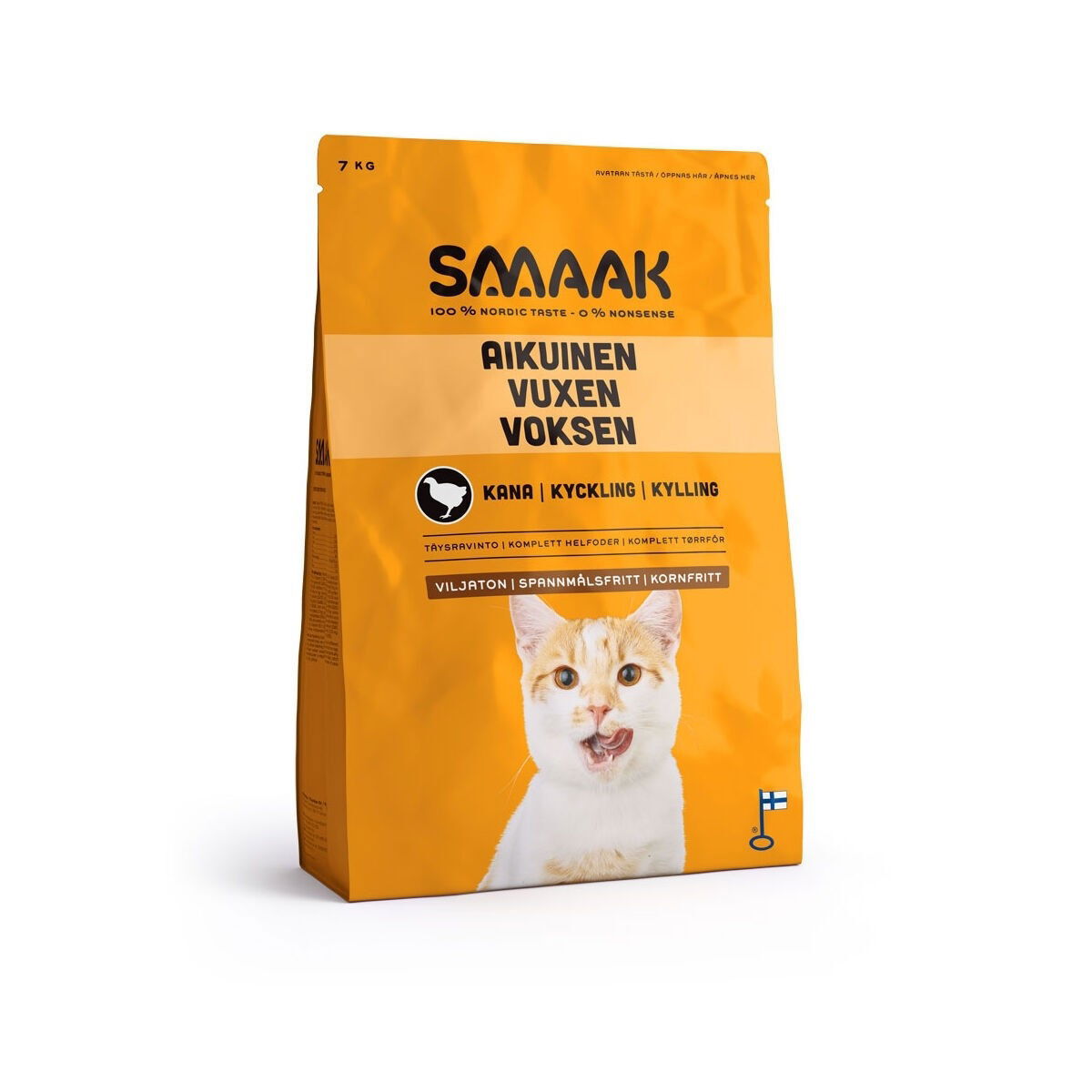 SMAAK Cat Adult Grain Free Kyckling | Katt - Kattmat - Spannmålsfri kattmat | DogStyle