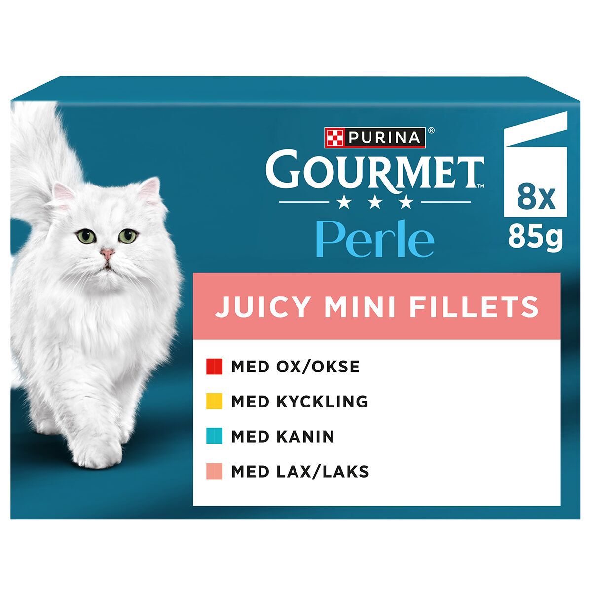 Mini Fillets Kött&Fisk i Sås 8 x 85 g