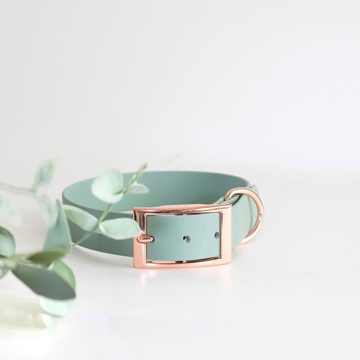 Tyylivoitto Classy collar, sage/rosegold
