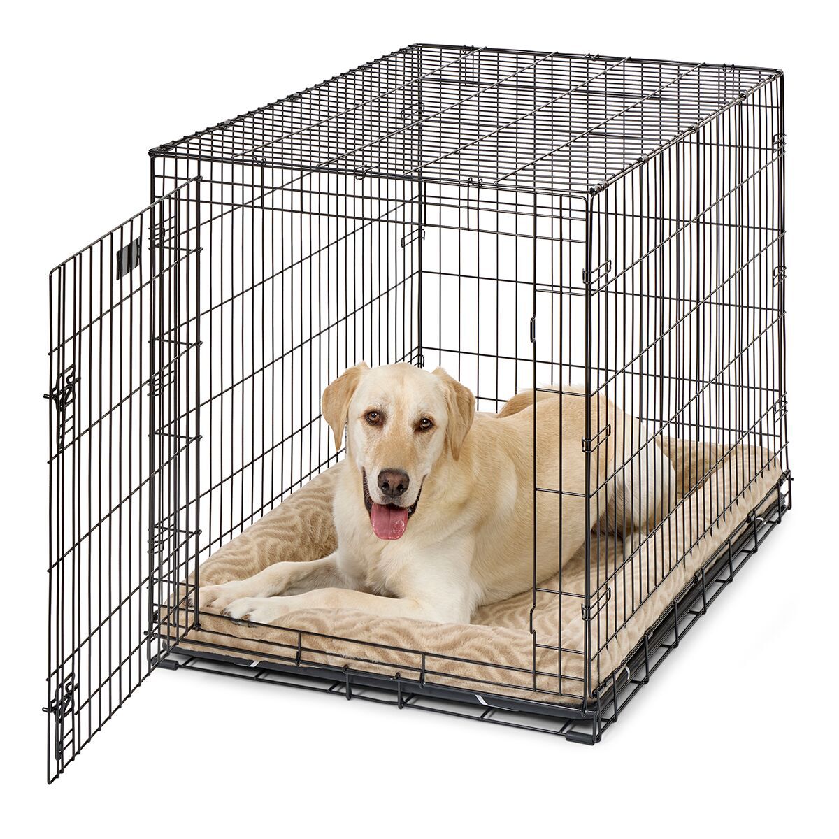 Midwest QuietTime Wave Pet Bed Tan