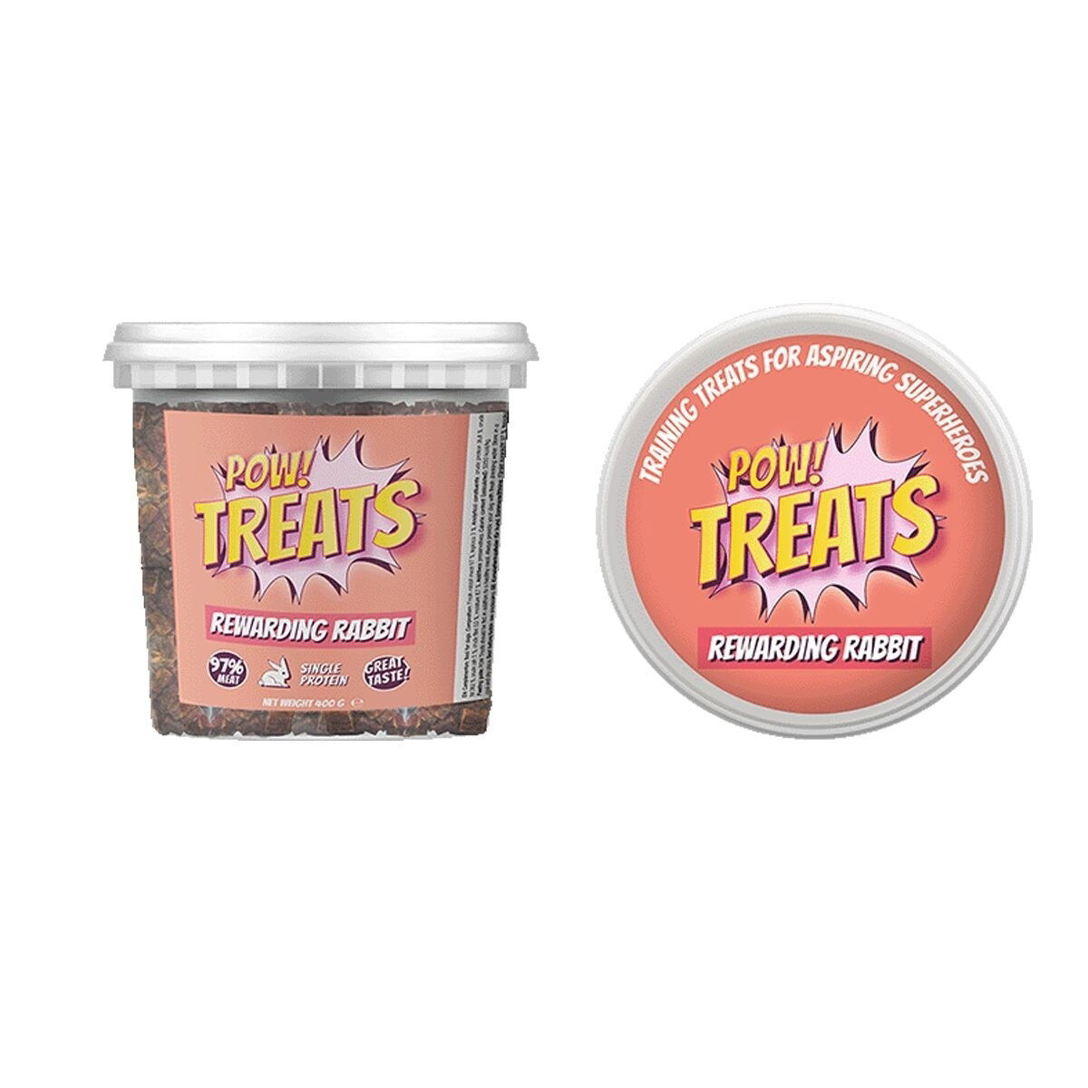 POW! Treats Rewarding Rabbit