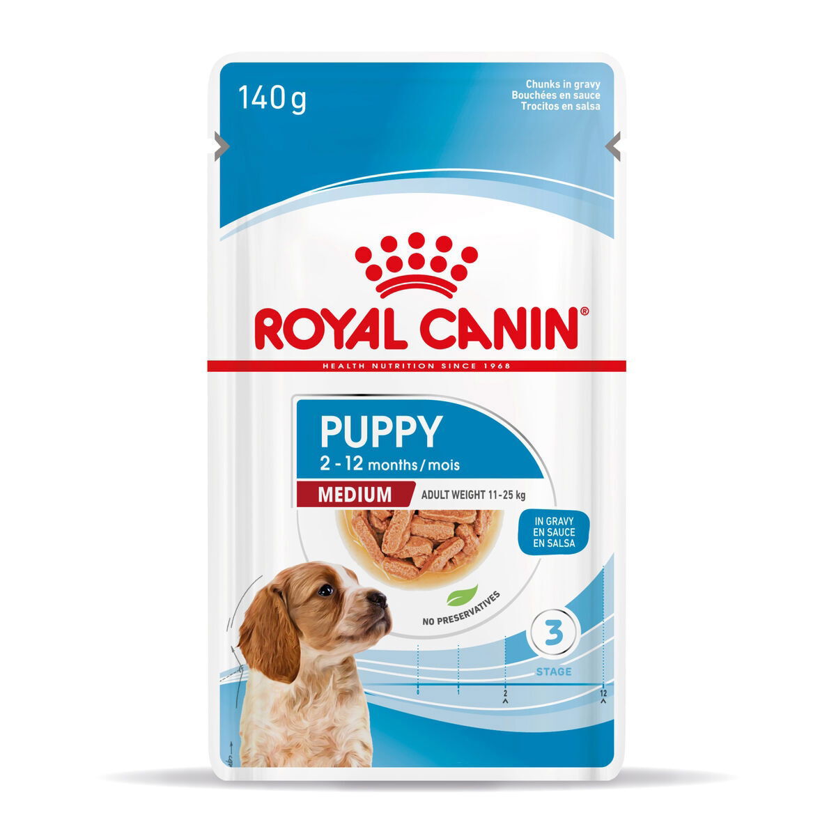 Royal Canin Medium Puppy Gravy våtfoder för hundvalp