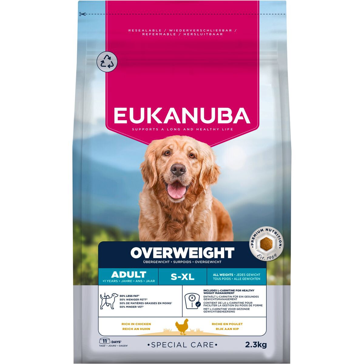 Eukanuba Special Care Overweight Adult - Ekonomipack: 2 x 2,3 kg