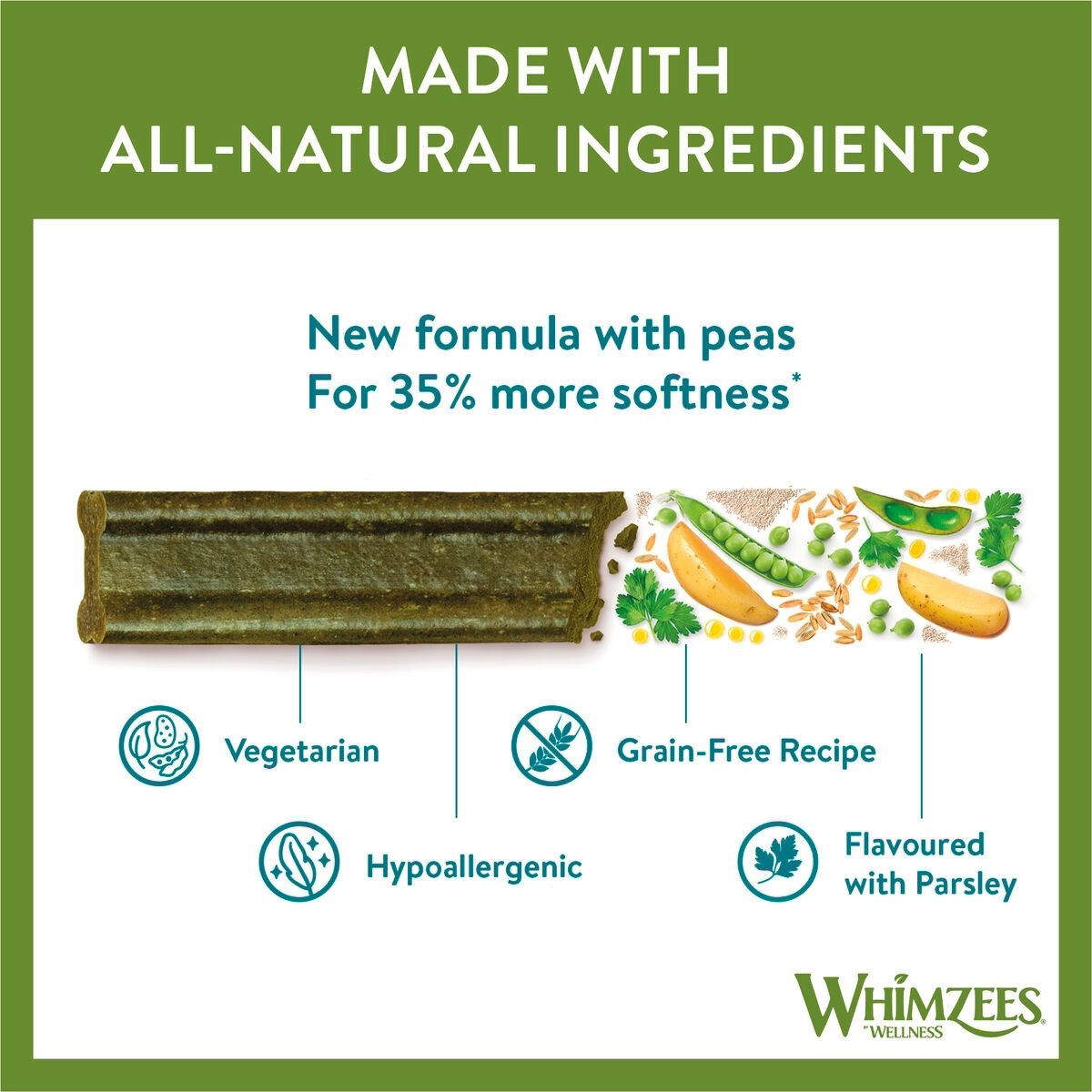 Whimzees Soft Stix Value Bag