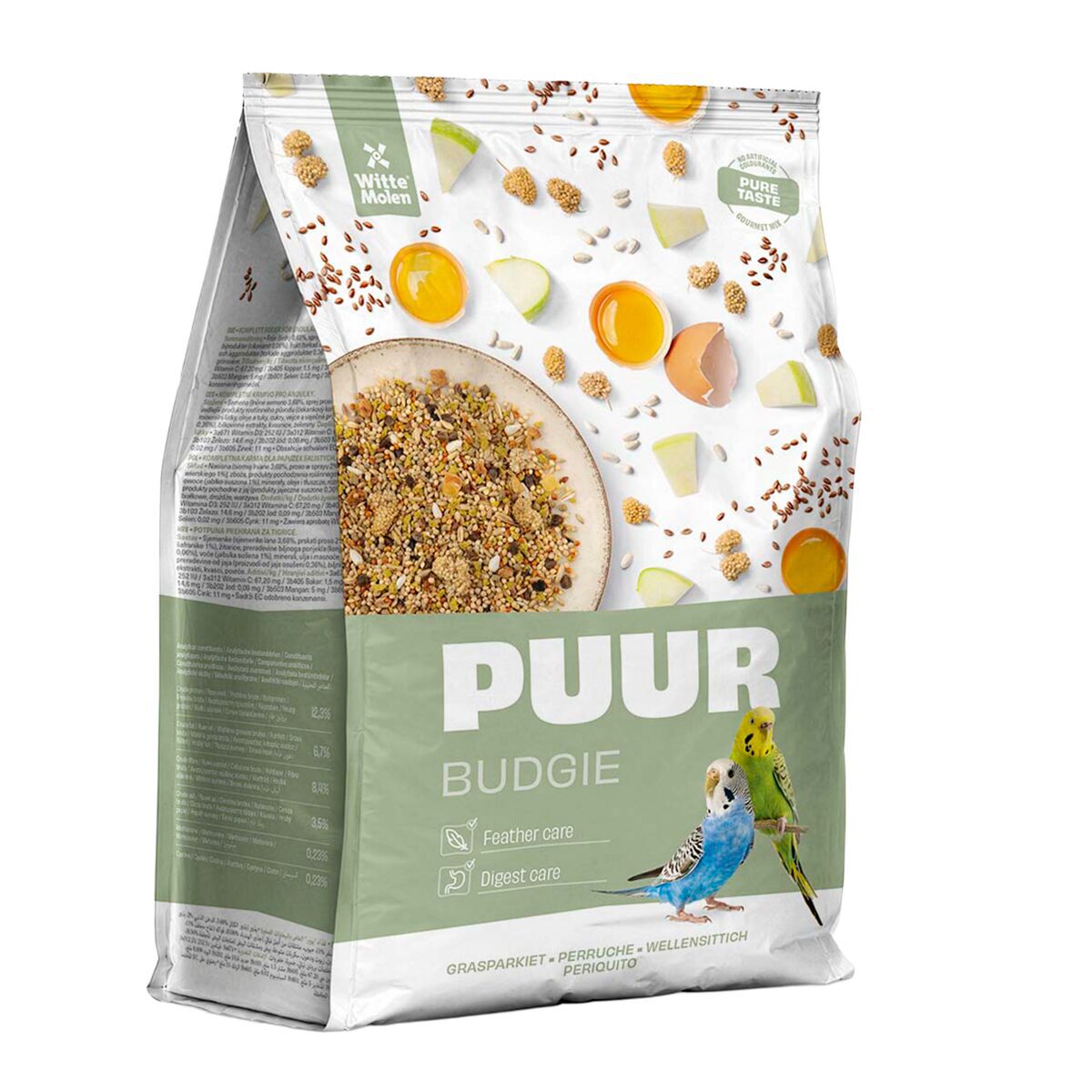 PUUR Budgie Fågelmat till Undulat