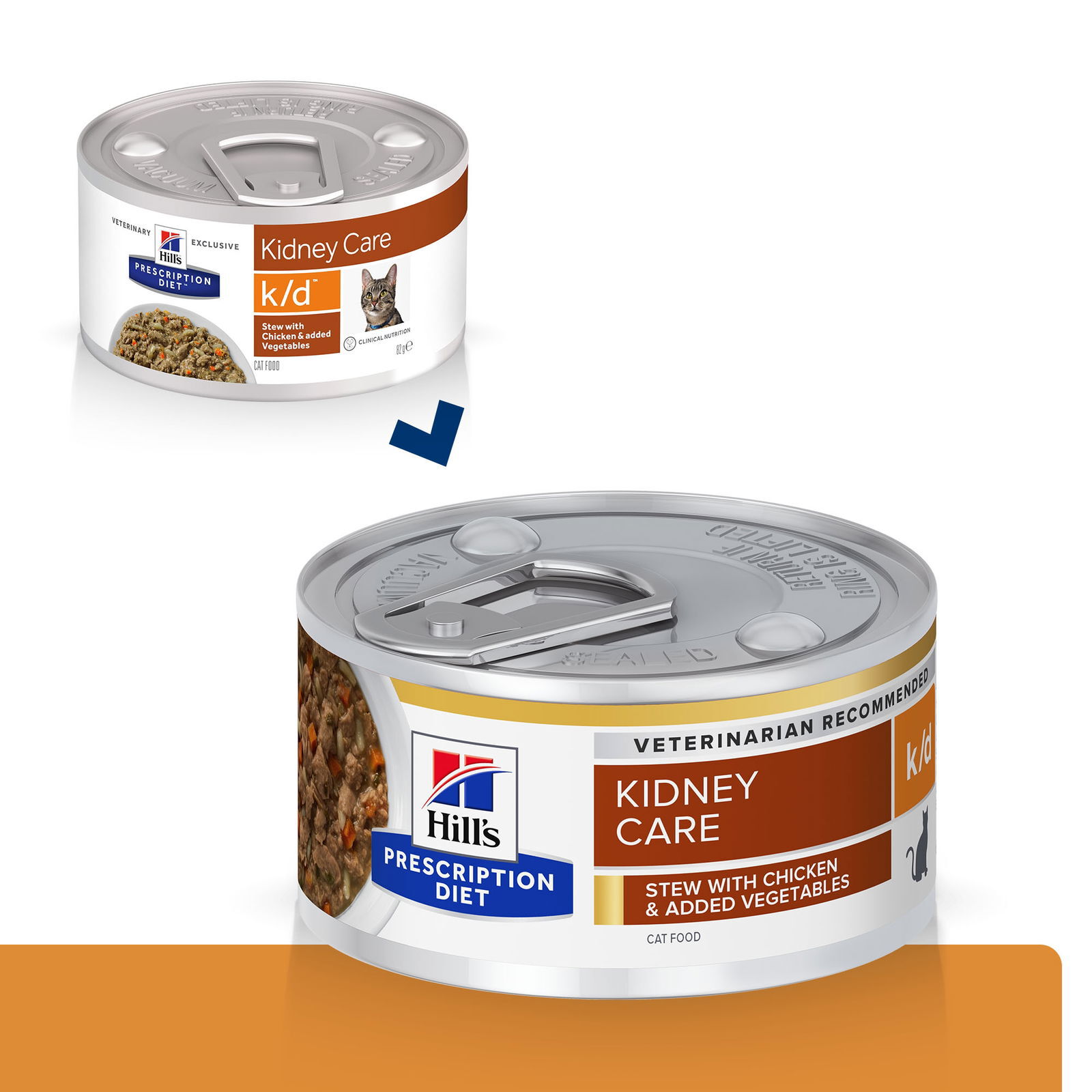 Hill's Diet Cat K/D Stew Chicken&Vegetables 82 g