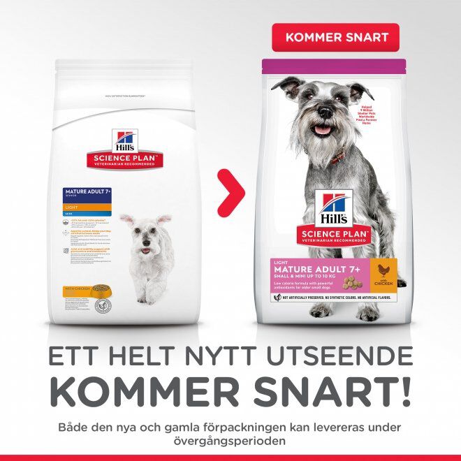 Hills Science Plan Canine Mature Mini Light 2,5kg