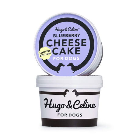 Hugo & Celine Blueberry Cheesecake hundglass