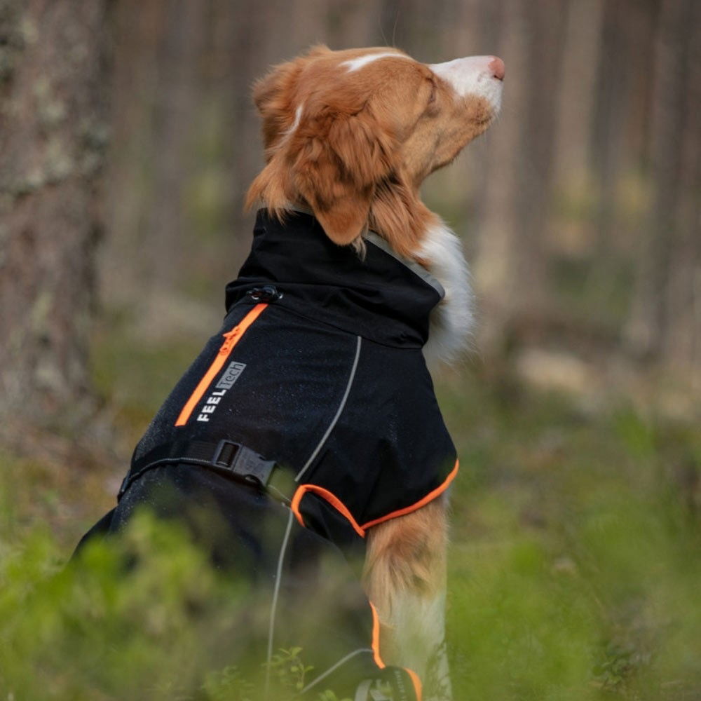 Feel Active Kiruna raincoat black