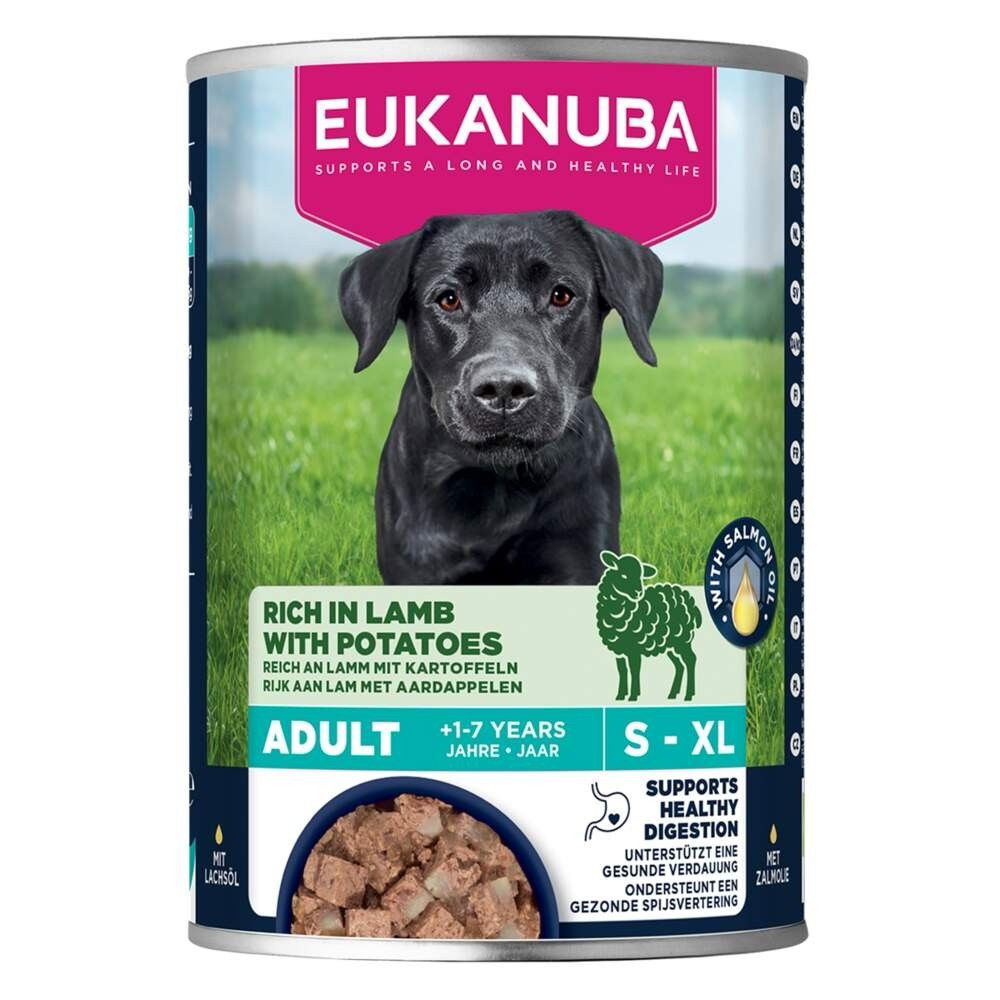 Eukanuba Dog Wet Adult Lamb with Potatoes 400gr