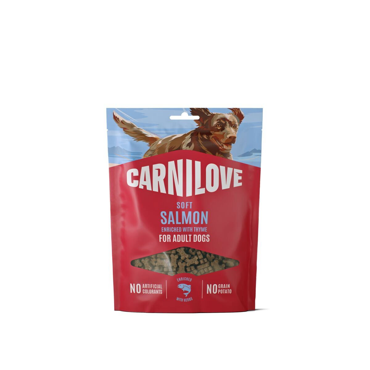 CARNILOVE Dog SOFT  Snack Salmon with Thyme small bite 200 g