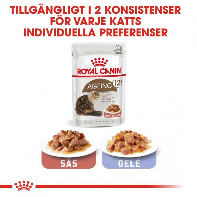 Royal Canin Ageing 12+ Gravy våtfoder för katt