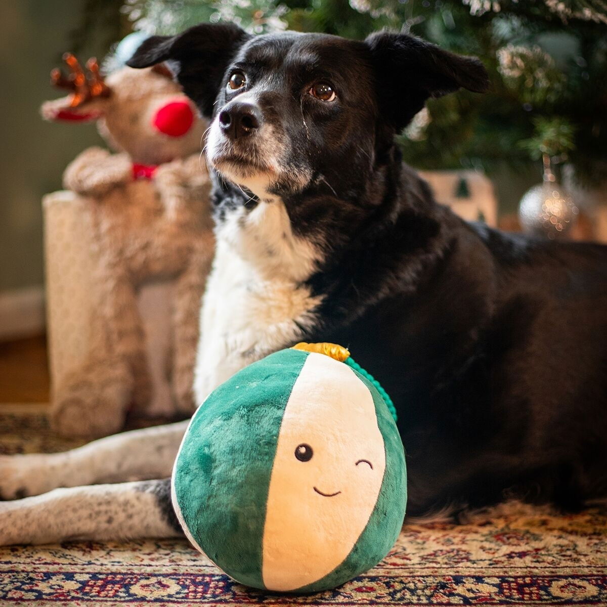 Rosewood Xmas Xl Blitzen Bauble Toy