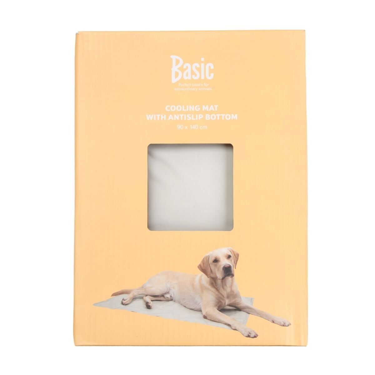 Basic Kylmatta Antiglid Beige | Hund - Sovplats till hund - Hundbäddar | DogStyle