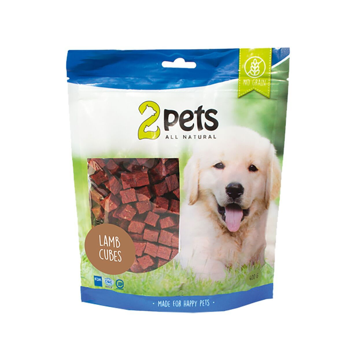 2Pets Cubes Hundgodis med Lamm