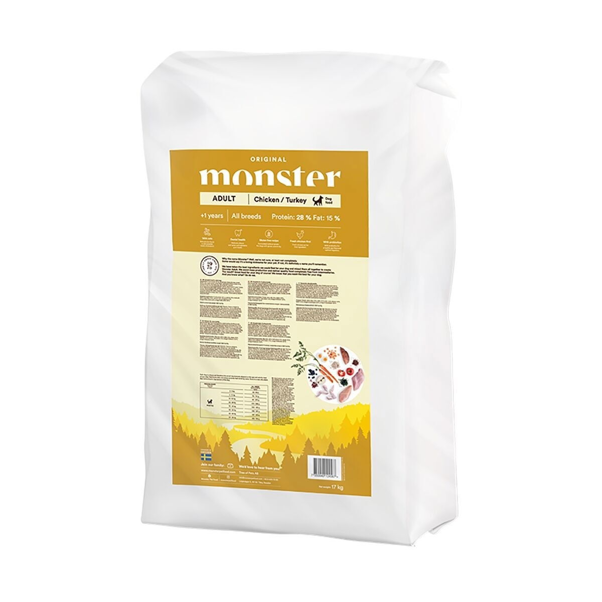 Monster Dog Adult All Breed Chicken & Turkey