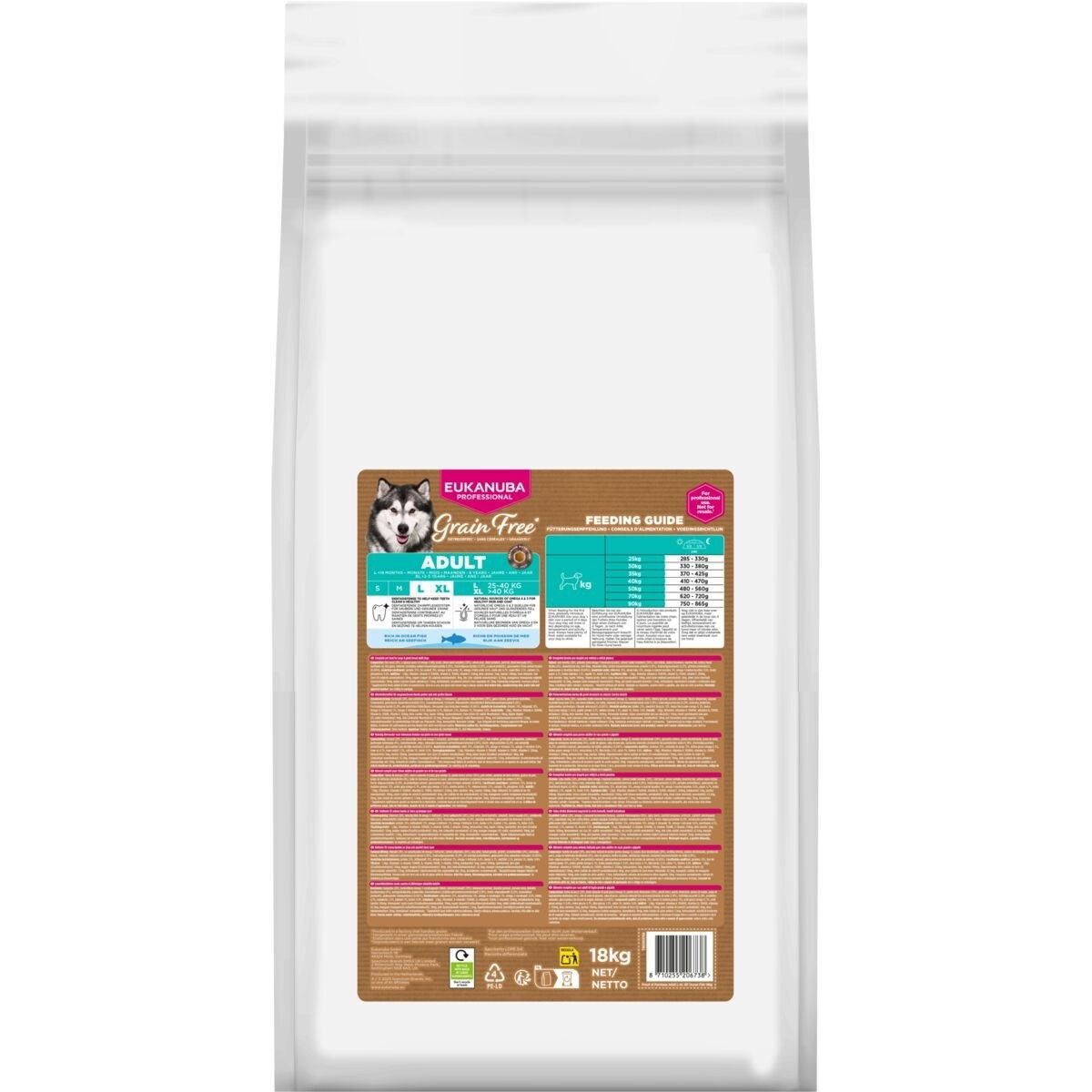 Eukanuba Grain Free Adult Large & Extra Large Breed Ocean Fish