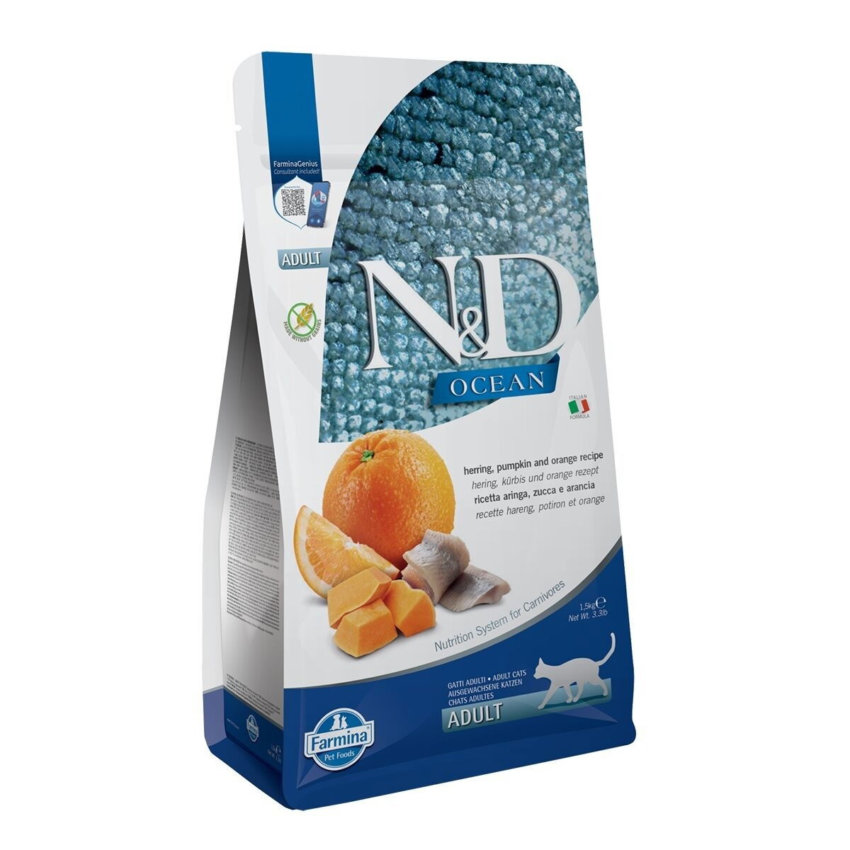N&D Ocean Cat Herring&Pumpkin