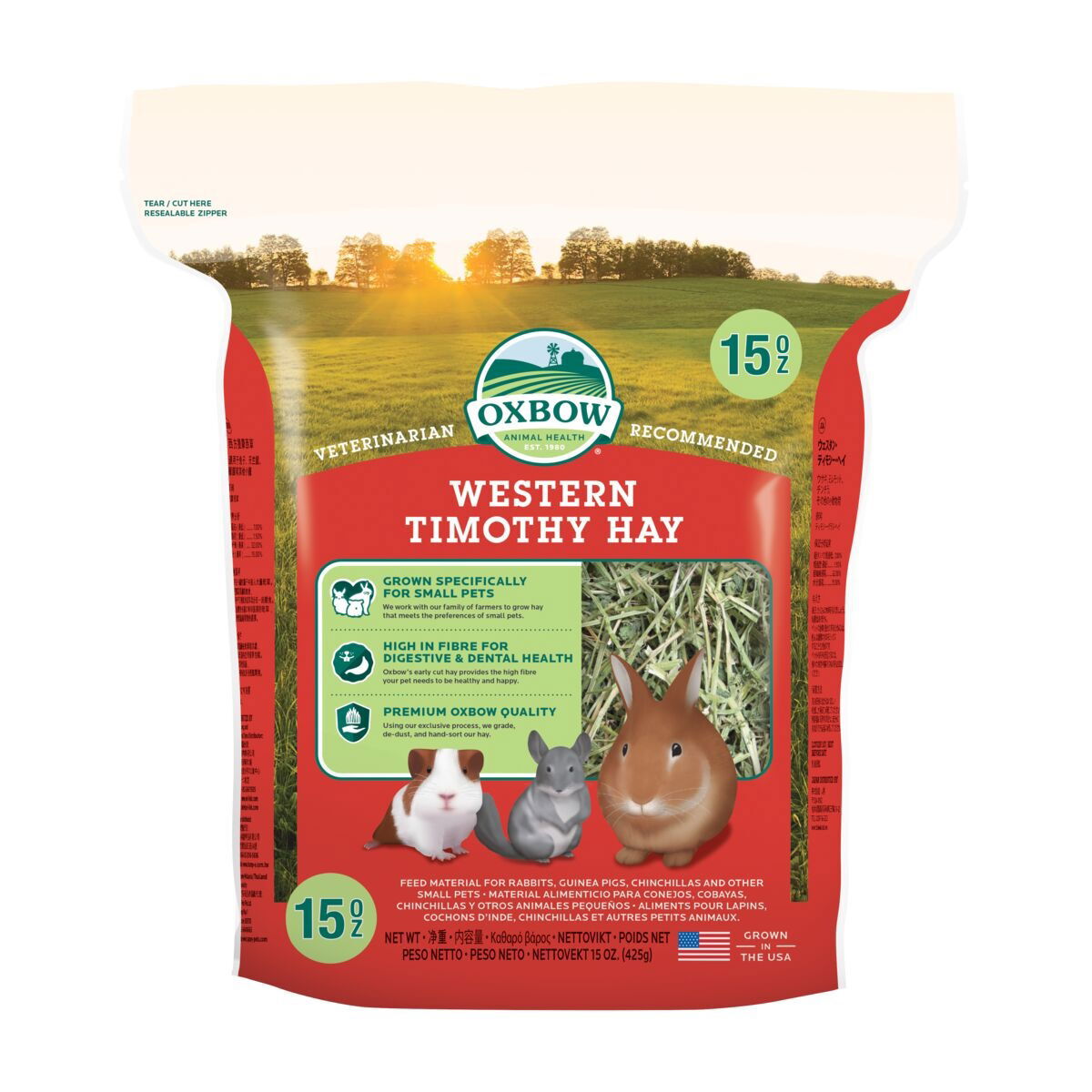 Oxbow Western timothy hay 1,13kg