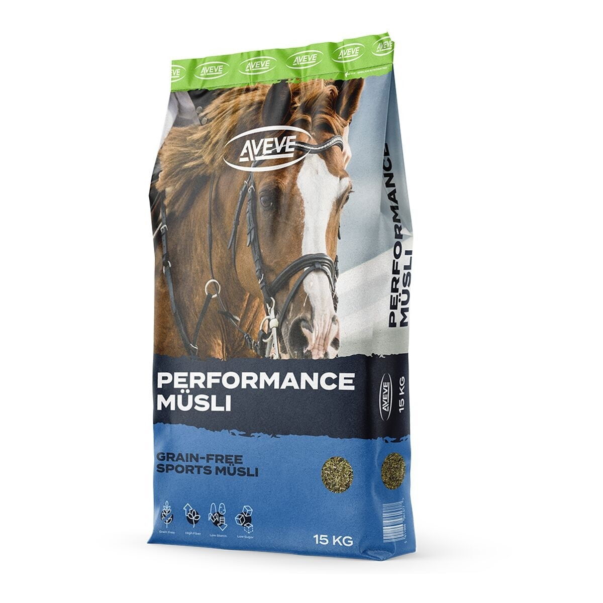 Aveve Performance Müsli 15 kg | Övriga djur - Häst - Hästfoder | DogStyle