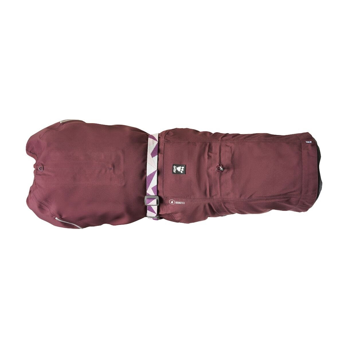 Hurtta Mudventure ECO raincoat, eggplant