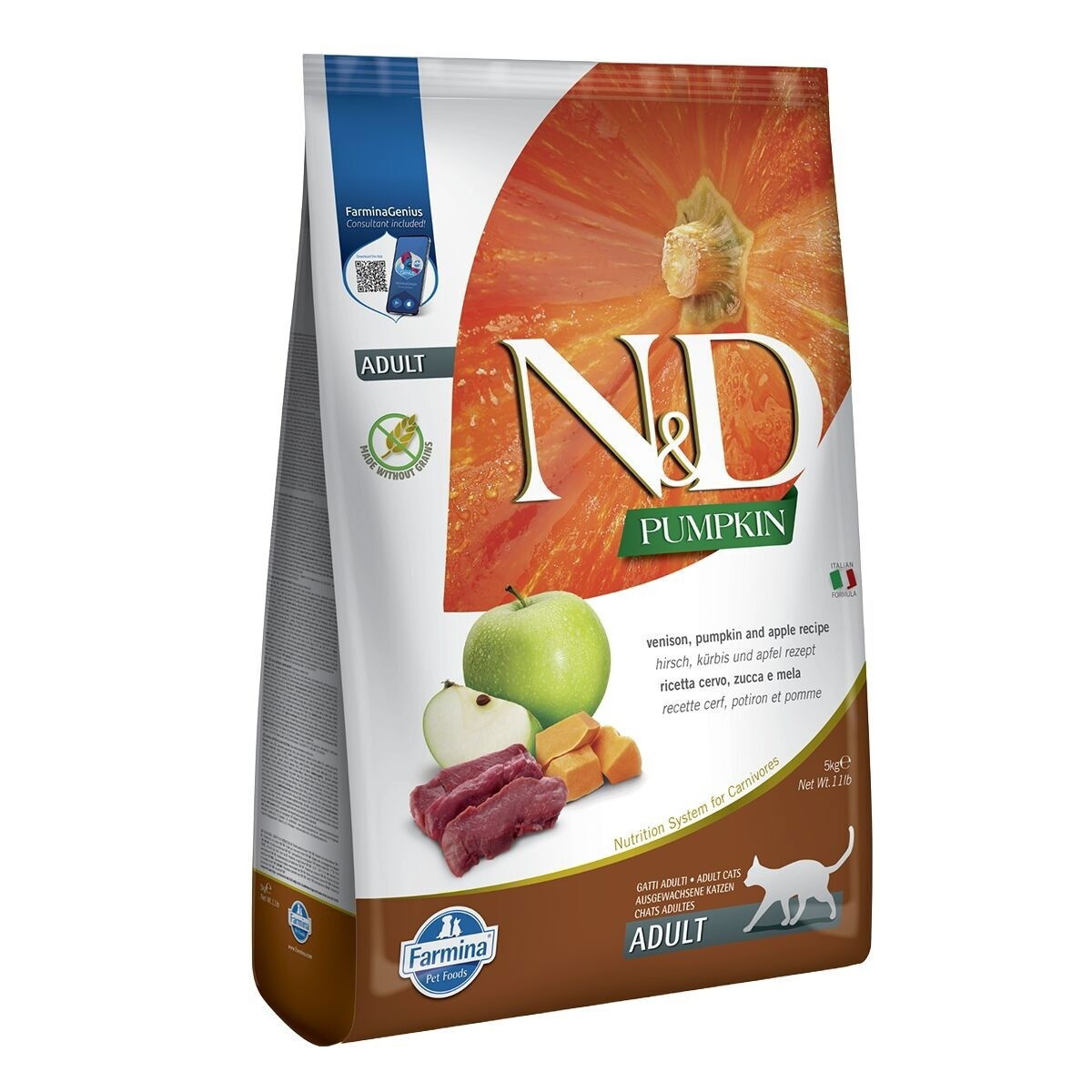 Farmina N&D Cat Pumpkin, Venison & Apple