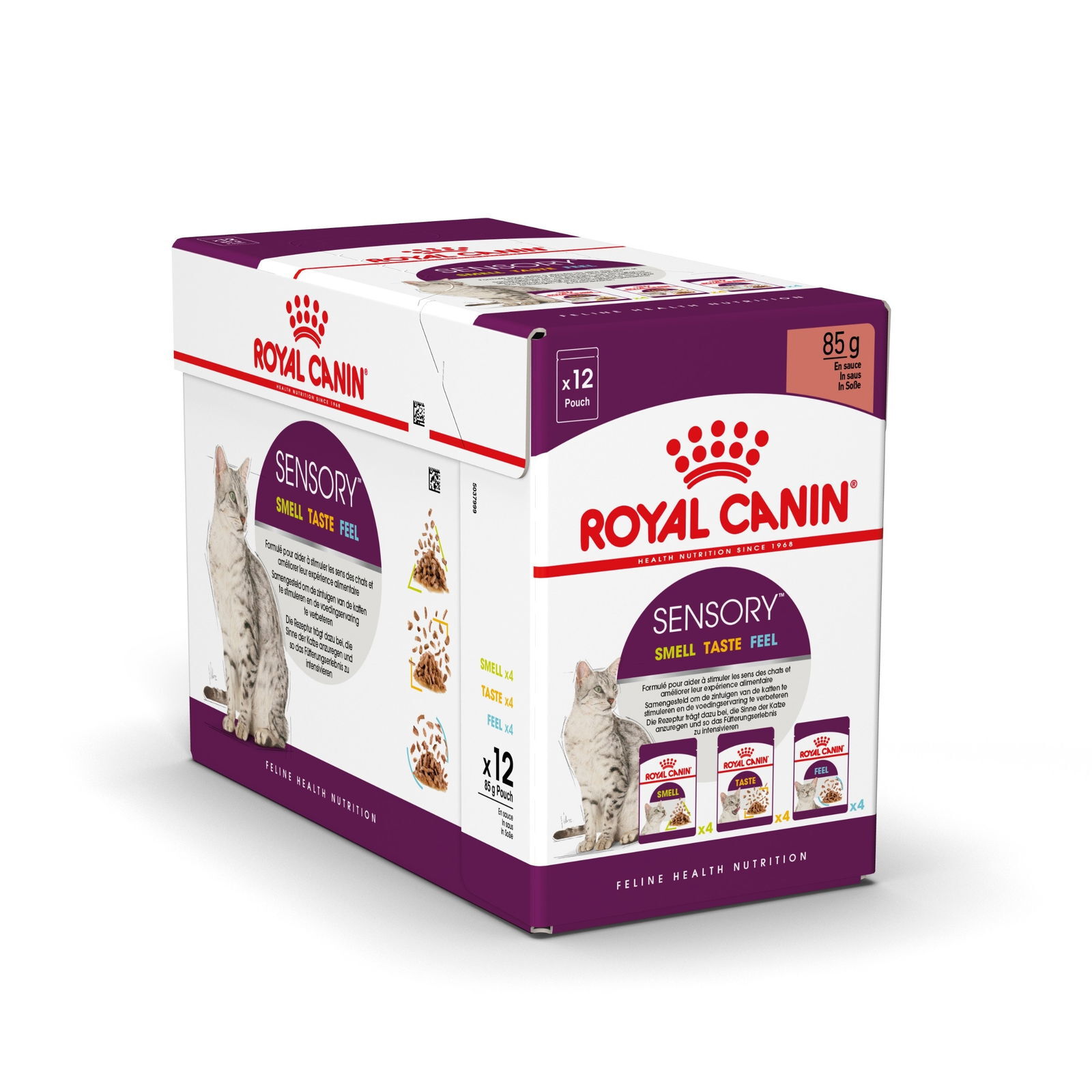 Royal Canin Sensory Mixed Box Gravy Adult våtfoder för katt