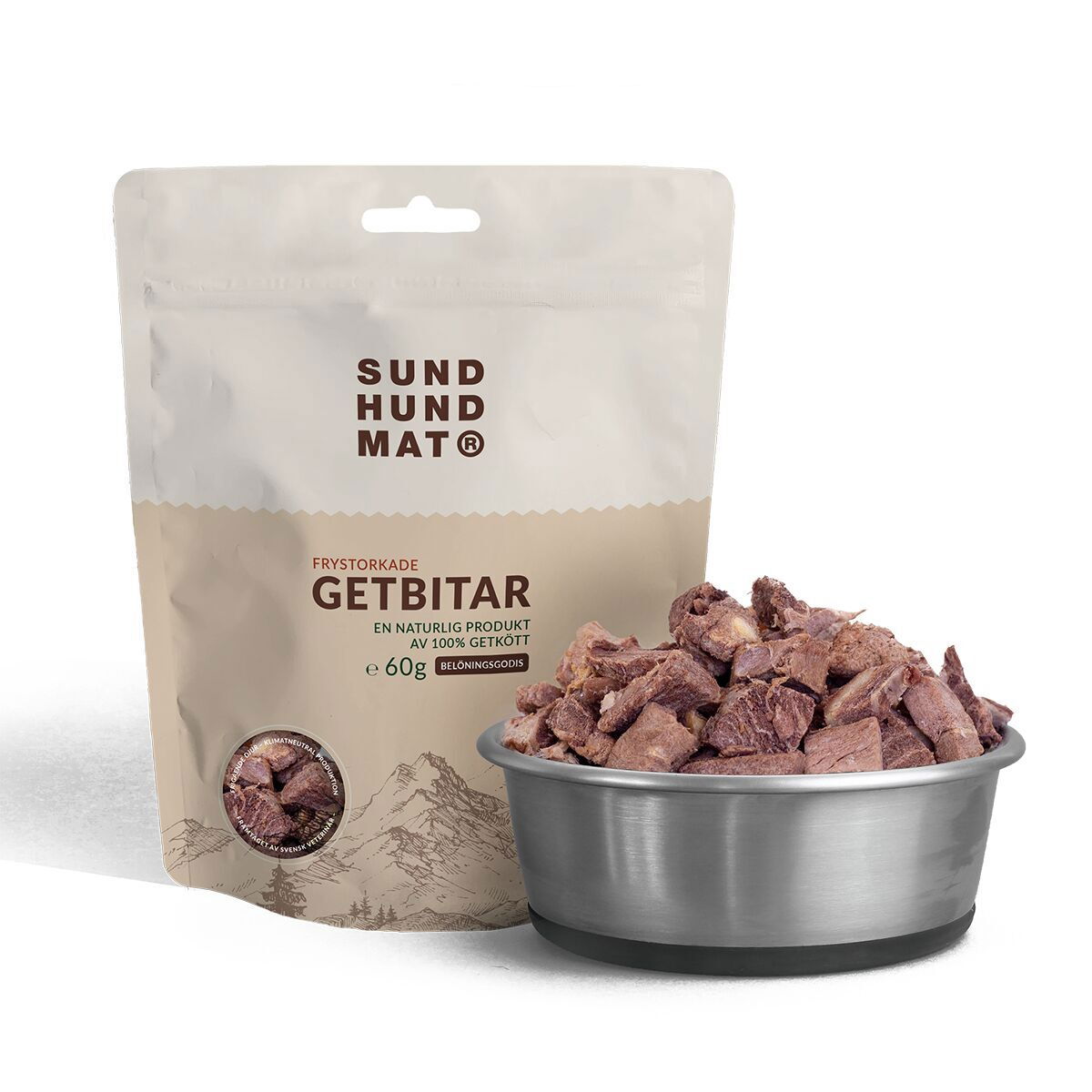 SH Frystorkade Getbitar 60g