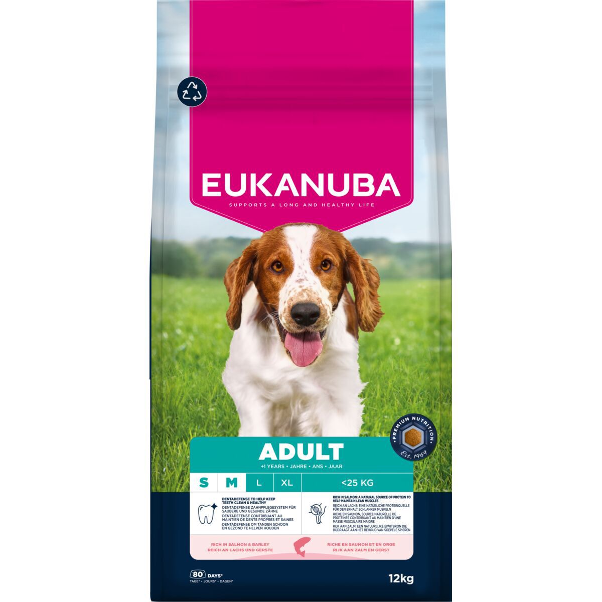 Eukanuba Dog Adult Small & Medium Breed Salmon & Barley