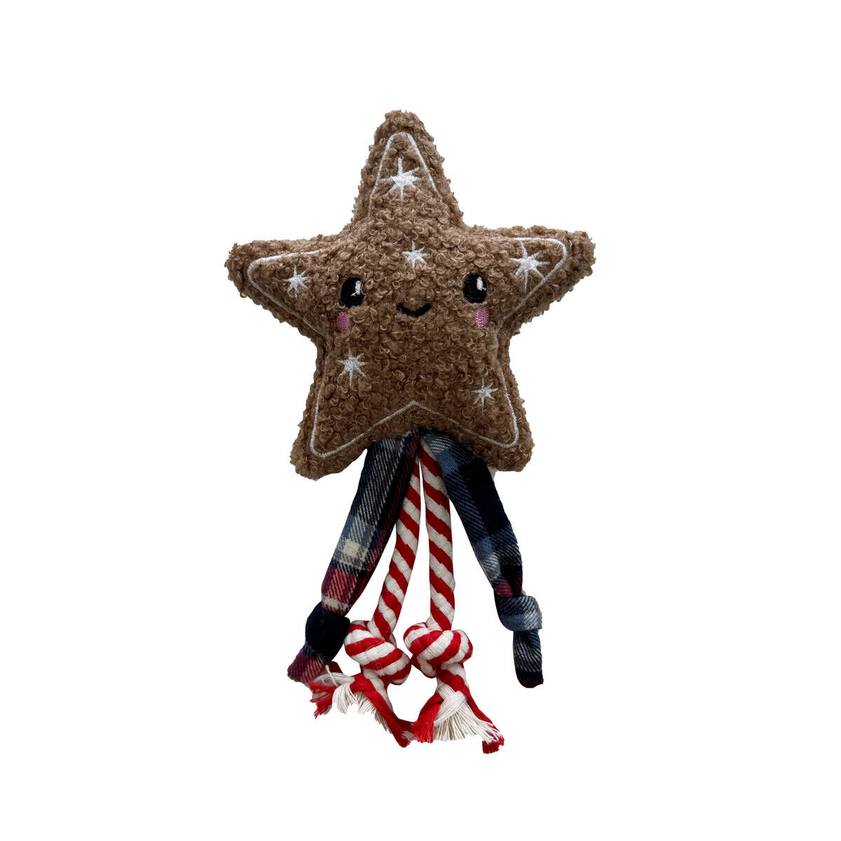 Bark-A-Boo North Pole Letters Stjärna Mjuk Hundleksak 22 cm