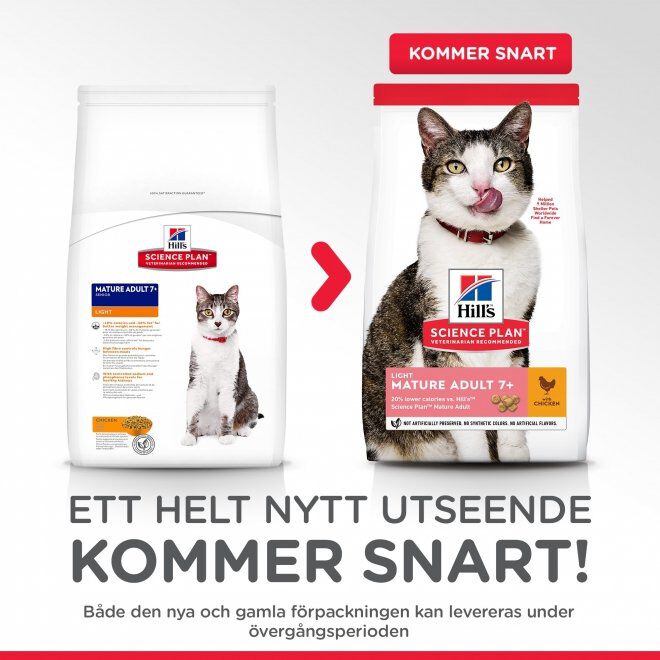 Hill's Science Plan Cat Mature 7+ Light Chicken