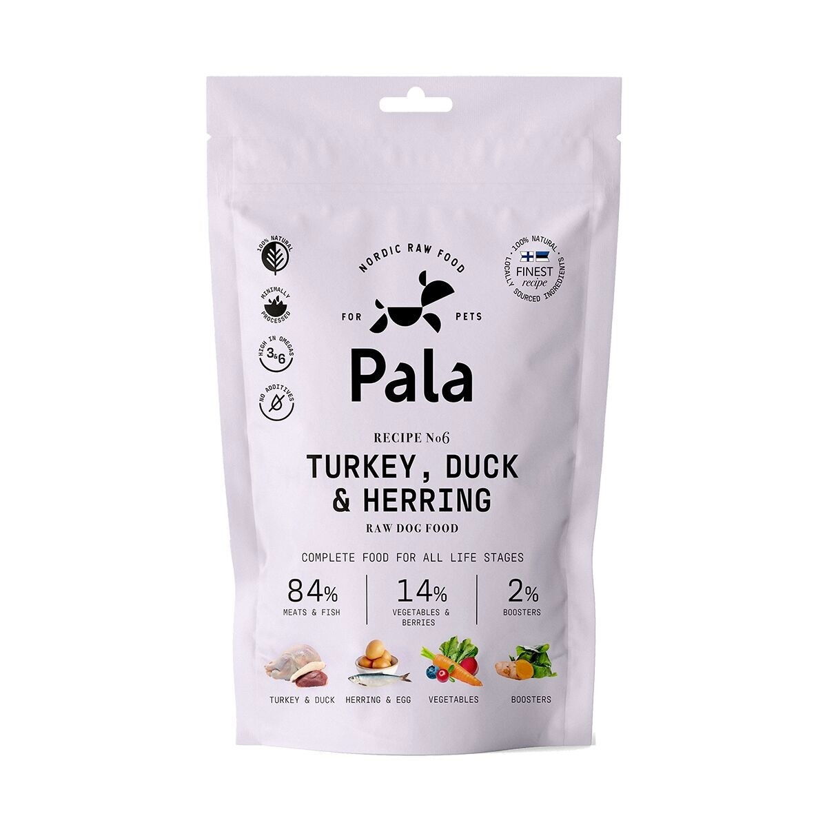 Pala Air Dried Turkey, Duck & Herring
