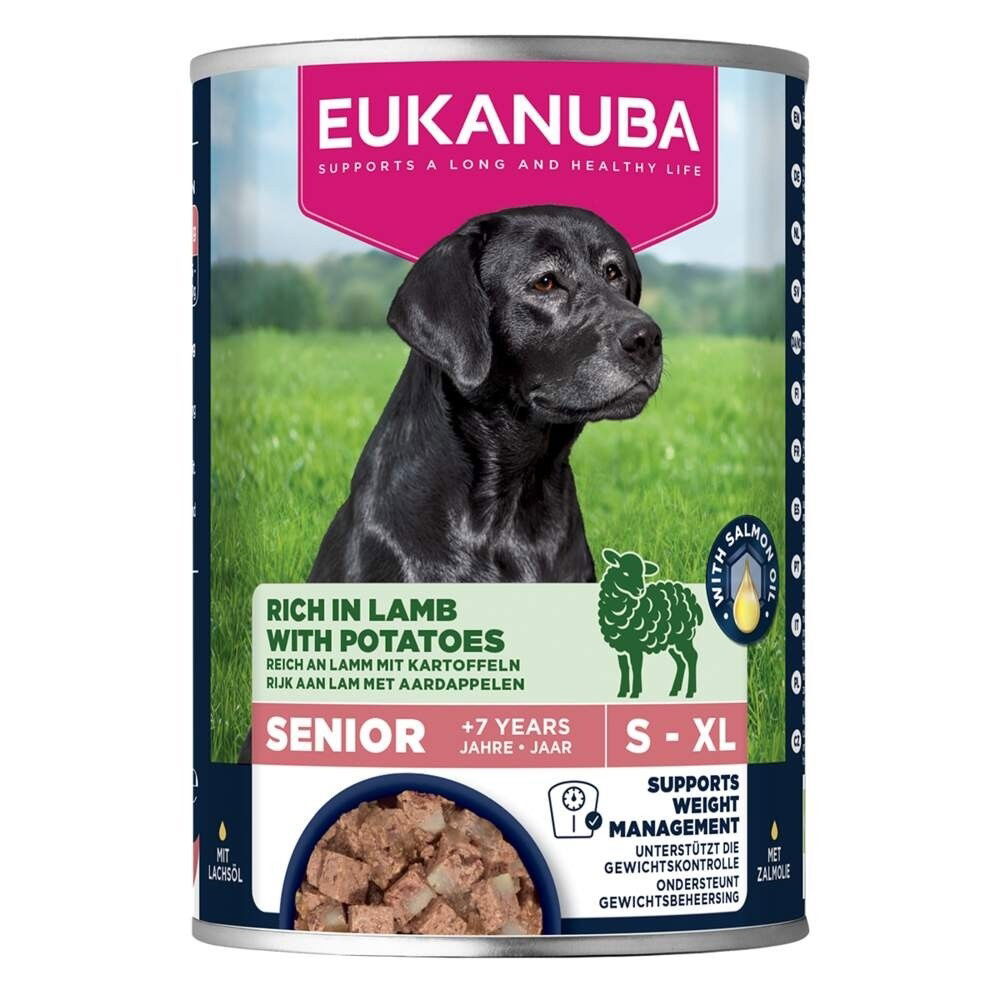 Eukanuba Dog Wet Senior Lamb with Potatoes 400g