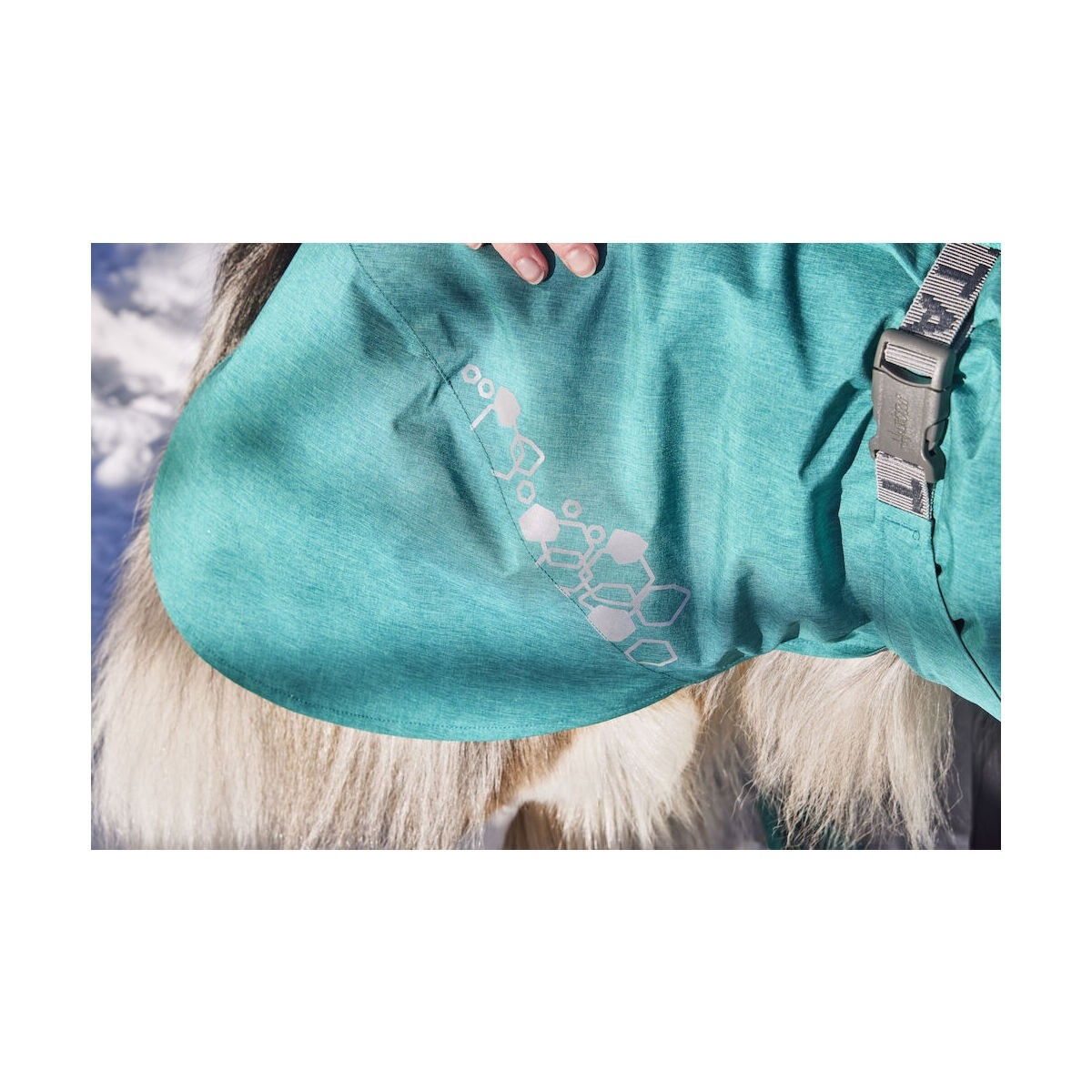 Hurtta Monsoon Coat II ECO peacock