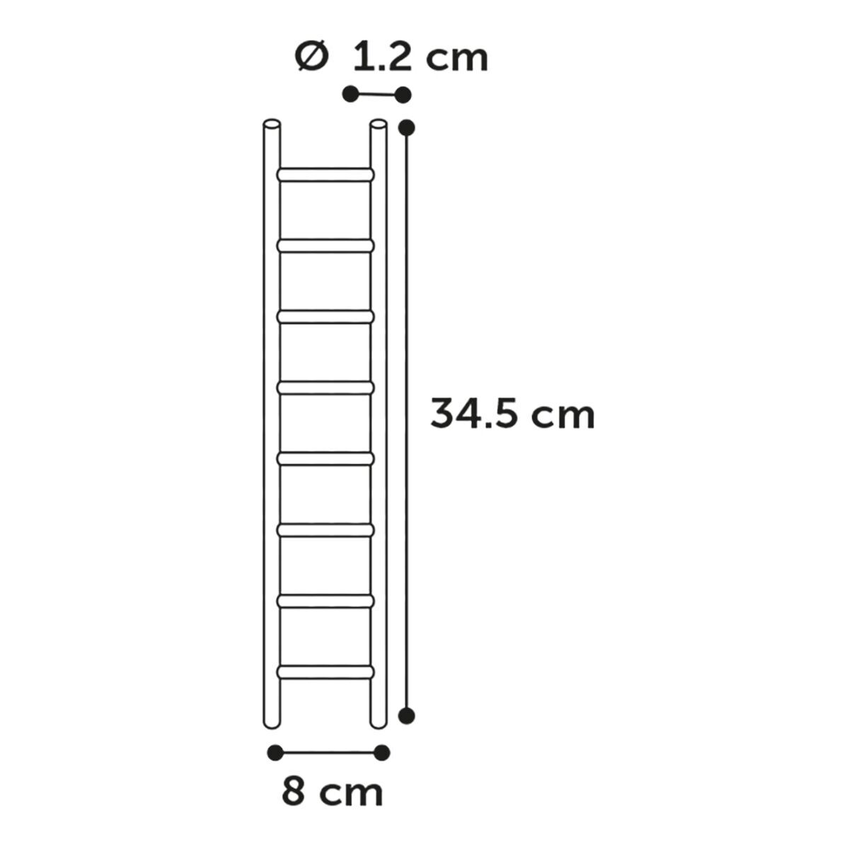 Flamingo Bird toy Escada Ladder