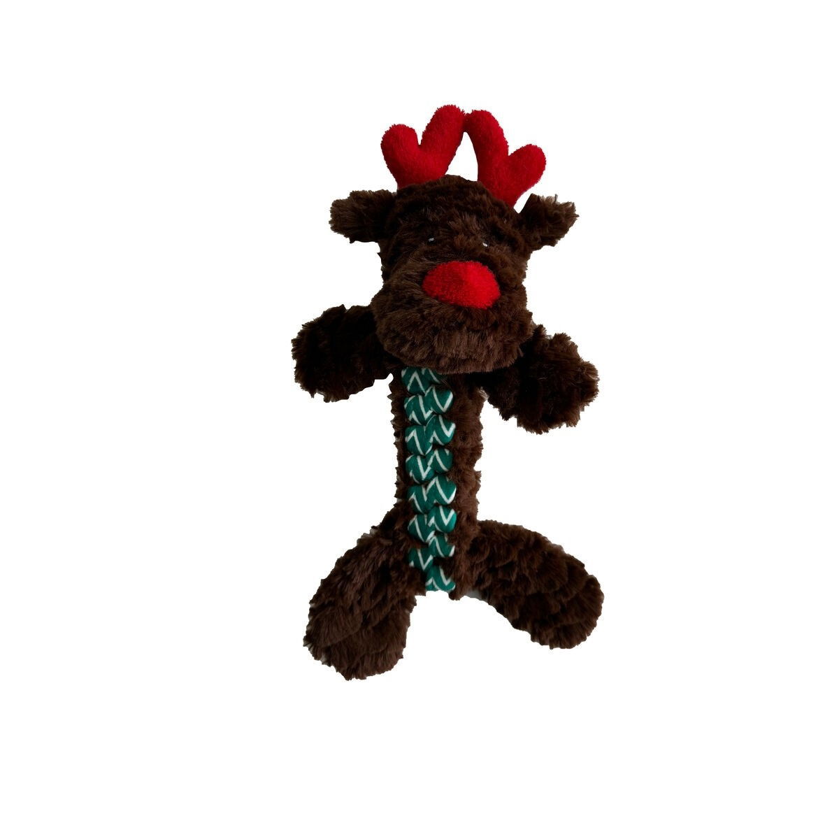 Bark-A-Boo Happy Holidays WovenBody reindeer M