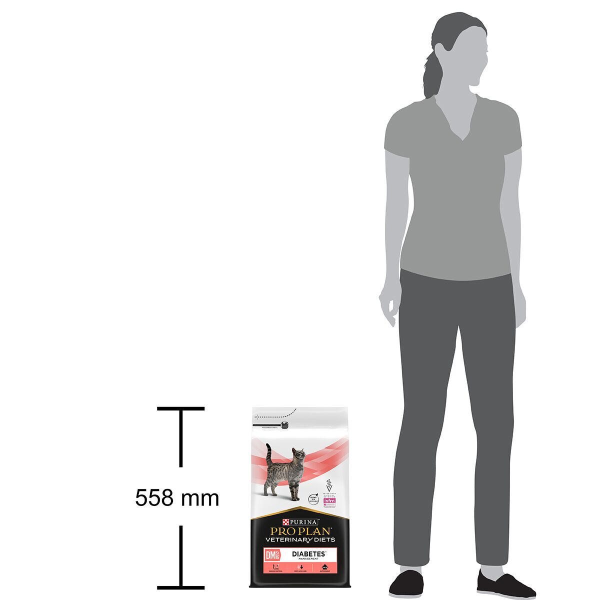 Purina Pro Plan Veterinary Diets Feline Adult DM ST/OX Diabetes Management 1,5kg