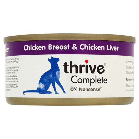 Thrive våtfoder Kyckling & Kycklinglever 75 g