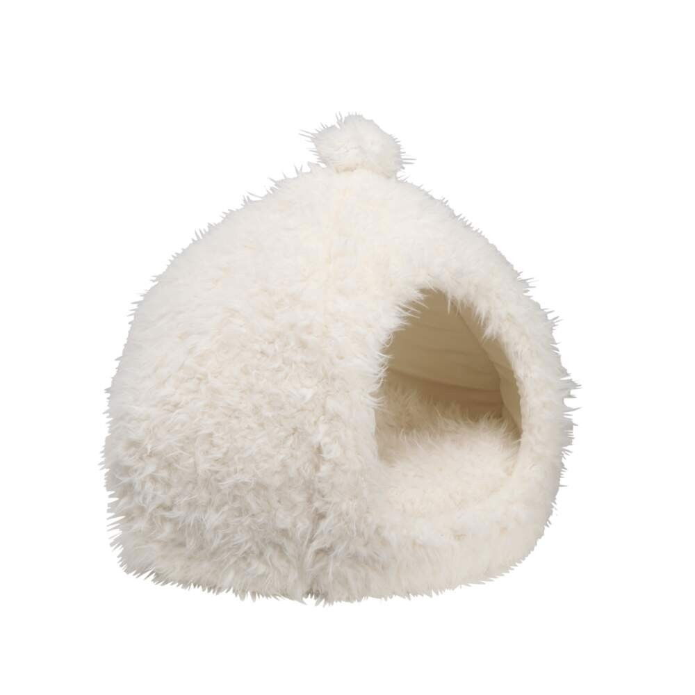 Little&Bigger Igloo cat cave white