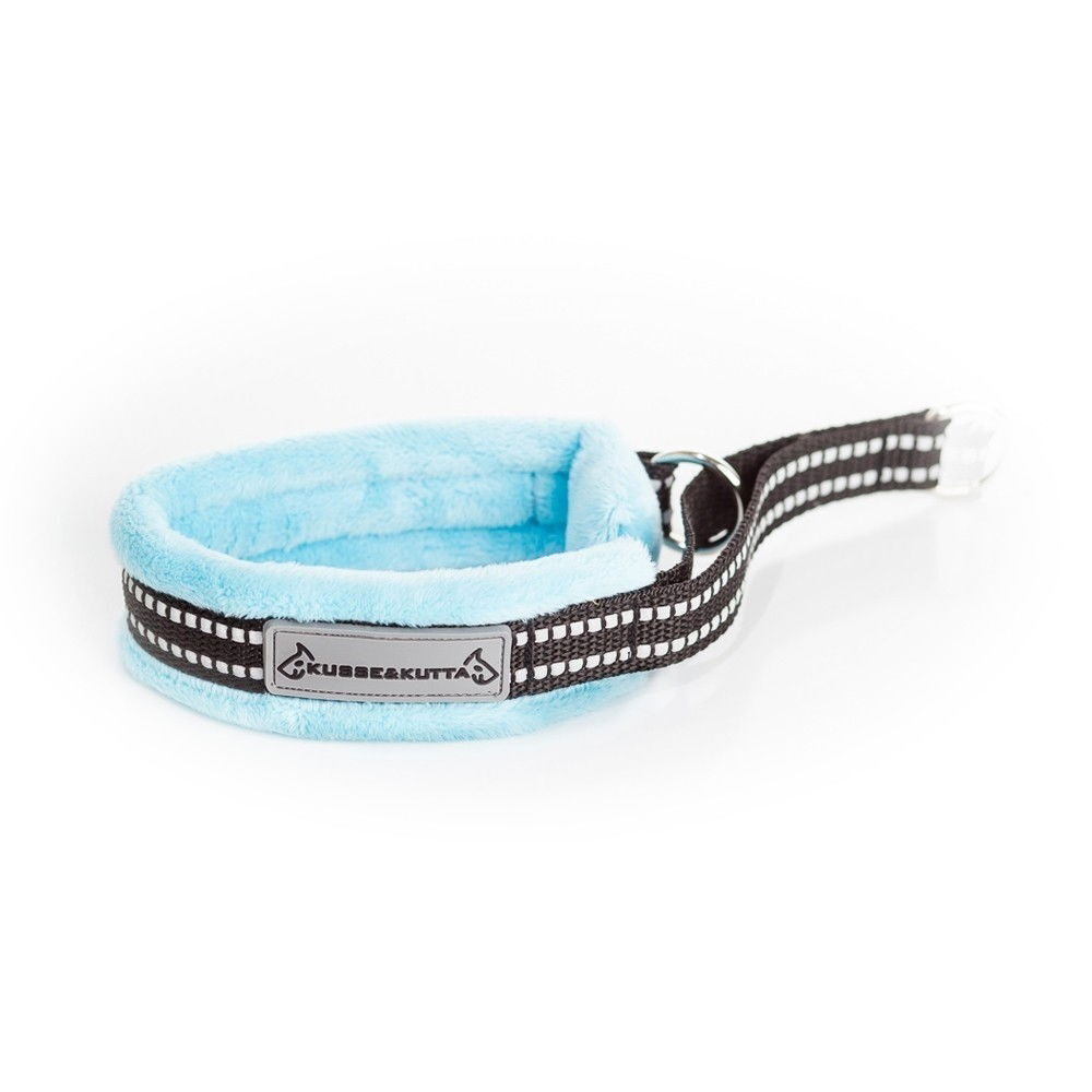 Kusse & Kutta half choke collar, turquoise