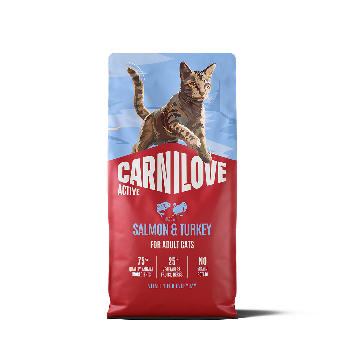 Carnilove Active Cat med lax & kalkon - 6 kg