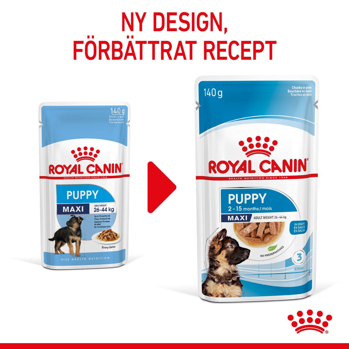 Royal Canin Maxi Puppy Gravy våtfoder för hundvalp