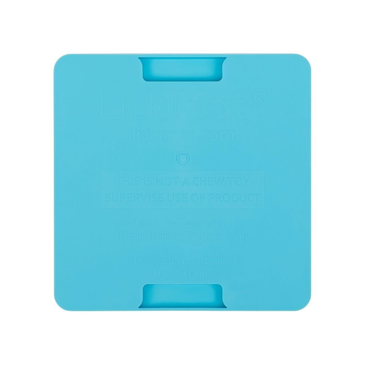 LickiMat Mini Buddy Turquoise Dog